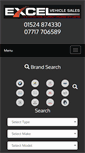 Mobile Screenshot of excelvehiclesales.com